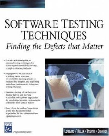 Software Testing Techniques by Scott Loveland