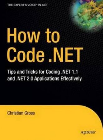 How To Code .Net by Gross