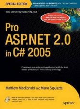 Pro AspNet 20 In C 2005 Special Edition