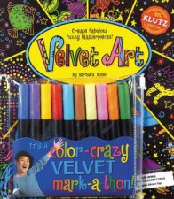 Klutz Velvet Art Create Fabulous Fuzzy Masterpieces