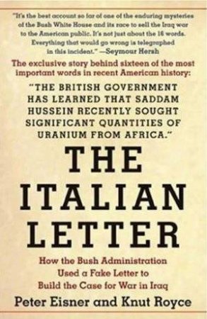 The Italian Letter by Peter Eisner & Knut Royce 