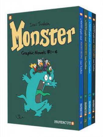 Monster Graphic Novels: Boxed Set: Volumes 1-4 by Lewis Trondheim