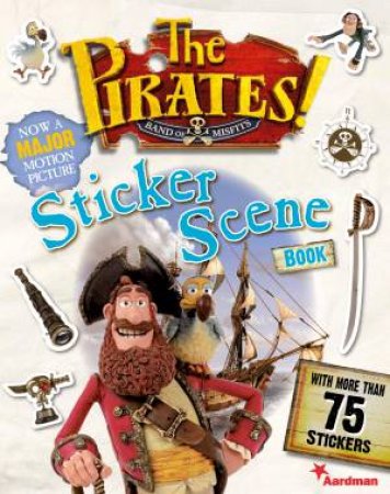 The Pirates! Sticker Scene Book by Gidoen Defoe 