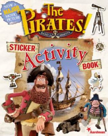 The Pirates! Sticker Activity Book by Gideon Defoe 