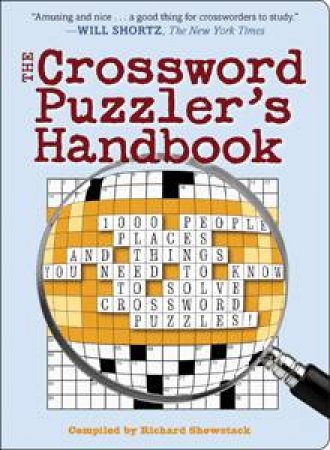 Crossword Puzzler's Handbook by Mill Press Cider