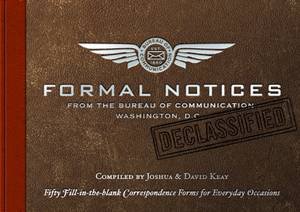 Formal Notices by Various