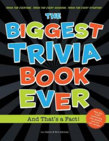 Biggest Trivia Book Ever by Anthony Owsley