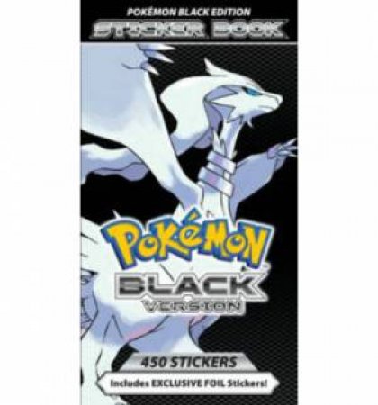 Pokemon Mini-Sticker Book: Black Edition by Press Pikachu