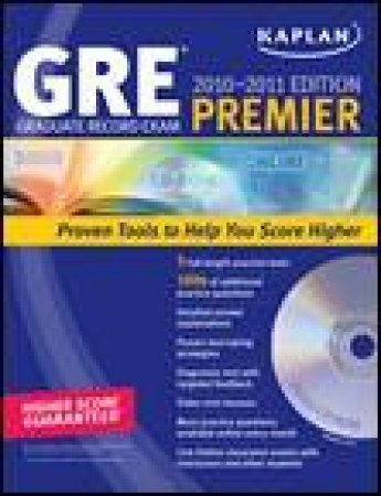 Kaplan Gre Exam 2010-2011 Premier plus CD by Various