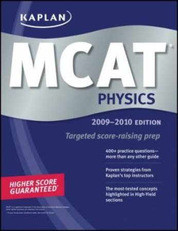 Kaplan Mcat Physics by Kaplan Kaplan