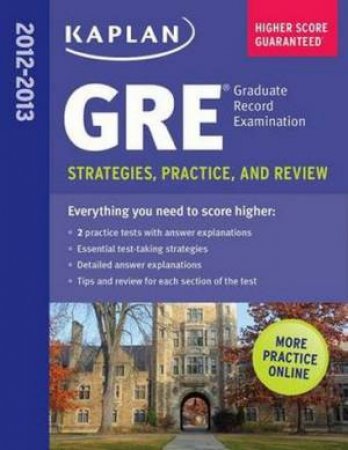 Kaplan GRE Exam by Various 