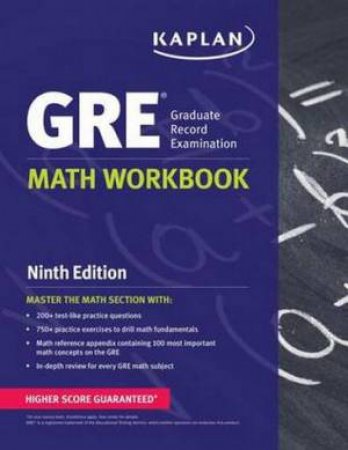 GRE Math Workbook by Kaplan