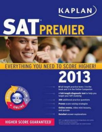 Kaplan SAT Premier with Cd-rom by Various 