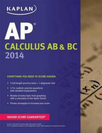 Kaplan AP Calculus AB & BC 2014 by Tamara Lefcourt Ruby