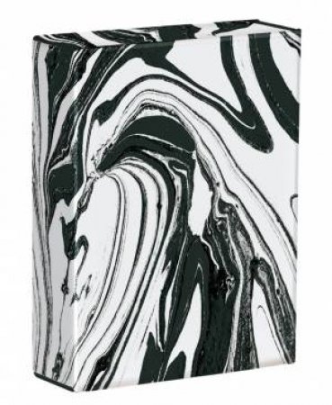 Black & White Marble Playing Cards by Various