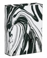 Black  White Marble Playing Cards