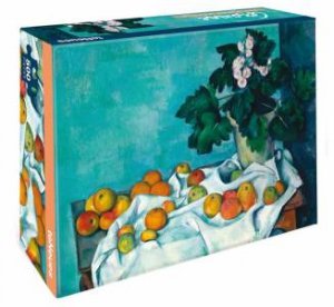 Still Life With Apple - Cezanne 500-Piece Puzzle by Paul Cezanne