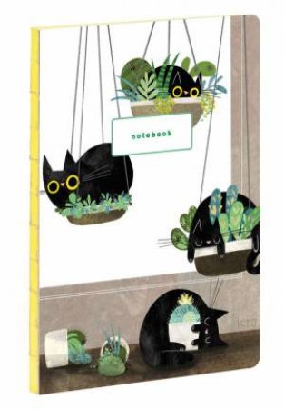 Caturday: A5 Notebook by Karen Obuhanych