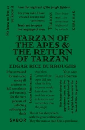 Word Cloud Classics: Tarzan of the Apes & The Return of Tarzan by Edgar Rice Burroughs