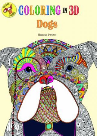 Coloring In 3D Dogs by Emma Segal