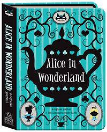 Alice In Wonderland Keepsake Journal by Moiz Martinez