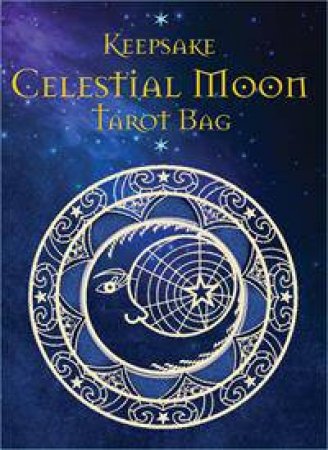 Celestial Moon Tarot Bag: Luxury Velvet Drawstring Tarot Or Oracle Bag by Various