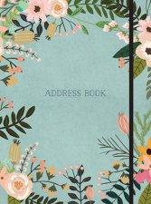 Address Book Modern Floral Large