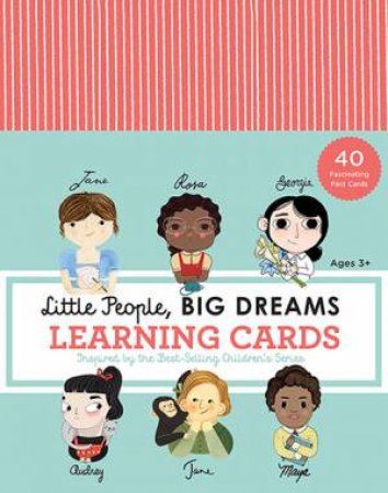 Little People, Big Dreams: Learning Cards by Isabel Sanchez Vegara