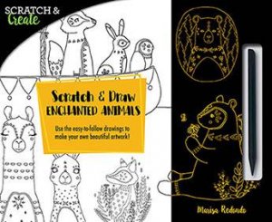 Scratch & Draw Enchanted Animals by Marisa Redondo