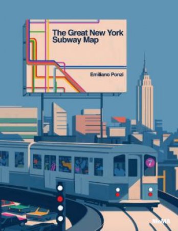 The Great New York Subway Map by Emiliano Ponzi