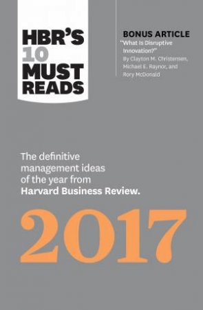 The Definitive Management Ideas Of The Year From Harvard Business Review by Various