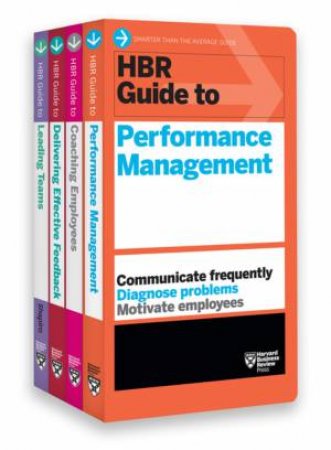 HBR Guides to Performance Management Collection (4 Books) by Various