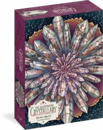 Illustrated Crystallary Puzzle: Garden Quartz (750 Pieces) by Maia Toll & Kate O'Hara