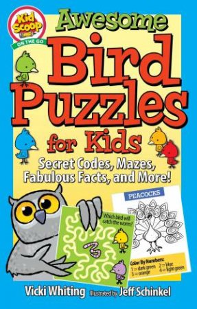 Awesome Bird Puzzles For Kids by Vicki Whiting