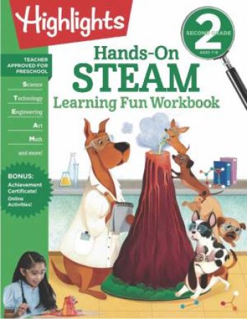 Second Grade Hands-On STEAM Learning Fun Workbook by Various