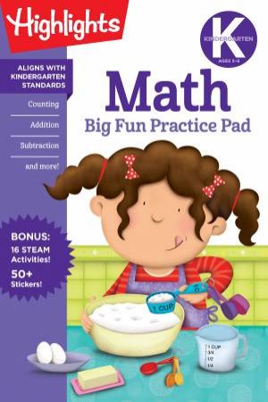 Kindergarten Math Big Fun Practice Pad by Various