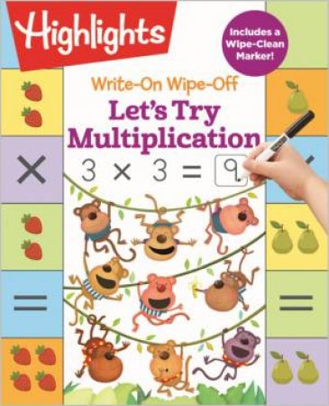 Write-On Wipe-Off Let's Try Multiplication by Various