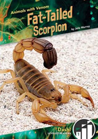 Animals with Venom: Fat-Tailed Scorpion by JULIE MURRAY