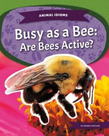 Animal Idioms: Busy As A Bee: Are Bees Active? by Marne Ventura