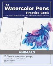 Watercolor Pens Practice Book