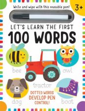 Lets Learn First 100 Words Write And Wipe