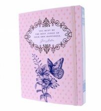 Jane Austen Best Judge of Your Own Happiness Softcover Notebook