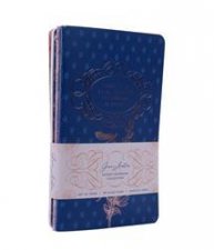 Jane Austen Sewn Pocket Notebook Collection Set Of 3