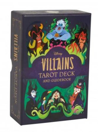 Disney Villains Tarot Deck and Guidebook by Minerva Siegel, Ellie Goldwine