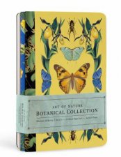 Art Of Nature Botanical Sewn Notebook Collection Set Of 3