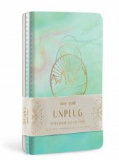 Unplug Sewn Notebook Collection Set Of 3