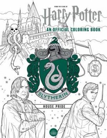 Harry Potter: Slytherin House Pride: The Official Coloring Book by Various