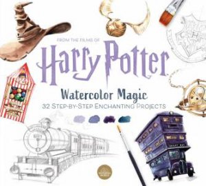 Harry Potter Watercolor Magic by Tugce Audoire