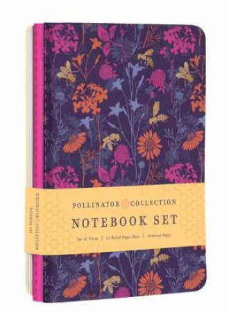 Pollinators Sewn Notebook Collection (Set Of 3) by Various