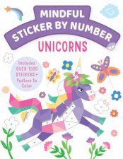 Mindful Sticker By Number Unicorns